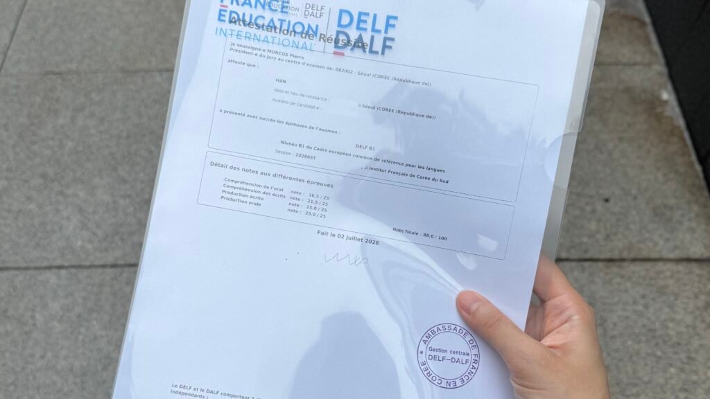 My DELF B1 journey: Why I keep learning French img 2023